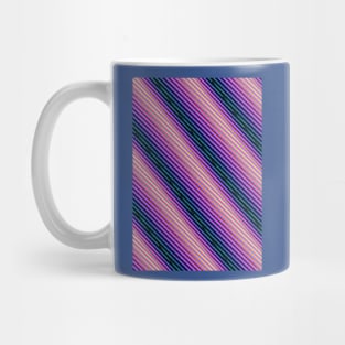 Geometric Futures #10 - Pattern Modular Synth Glitch Artwork Mug